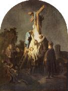 Rembrandt van rijn The Deposition. oil painting reproduction